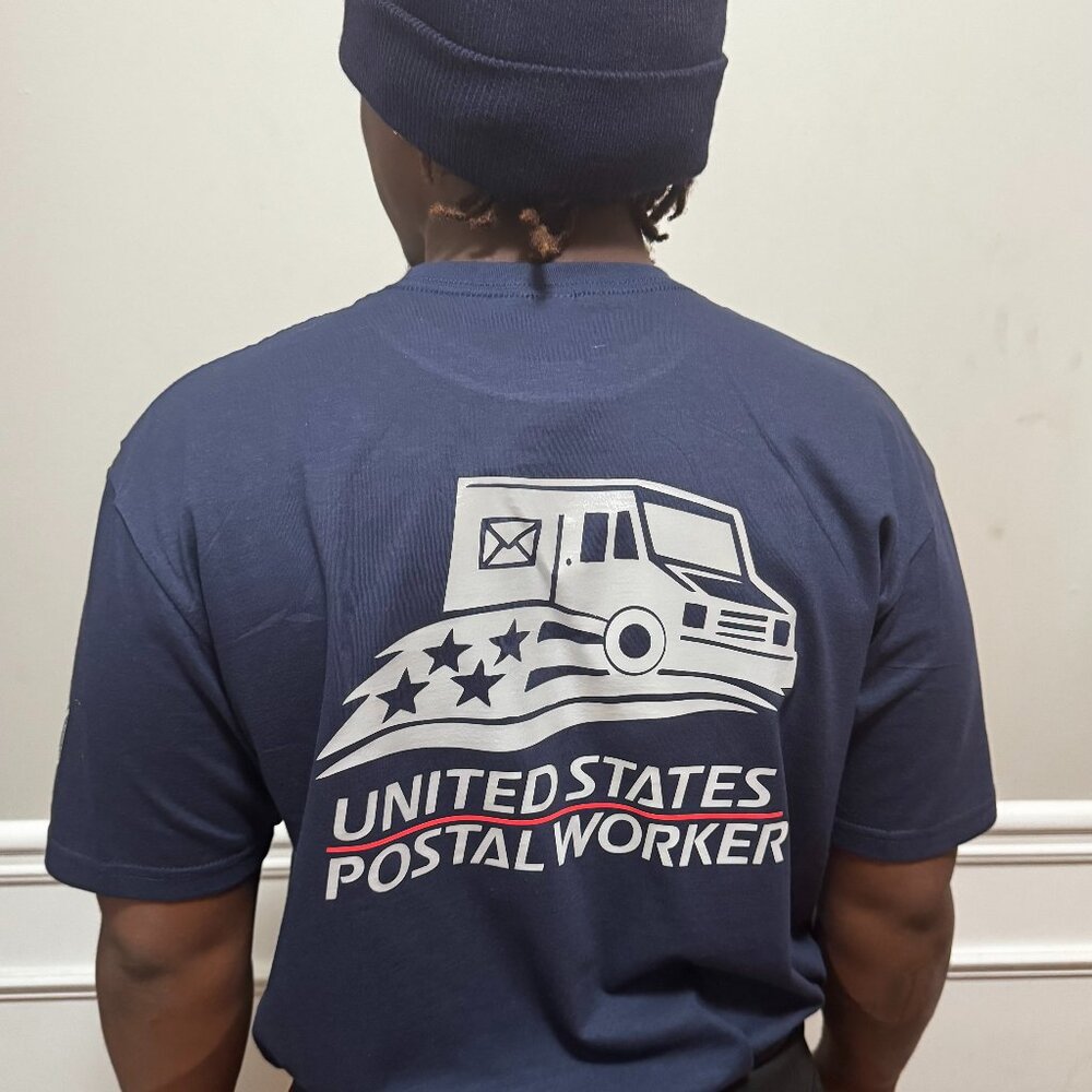 Reflective Postal Tshirt | Choose Logo | Delivery Worker Carrier - Picture 6 of 13